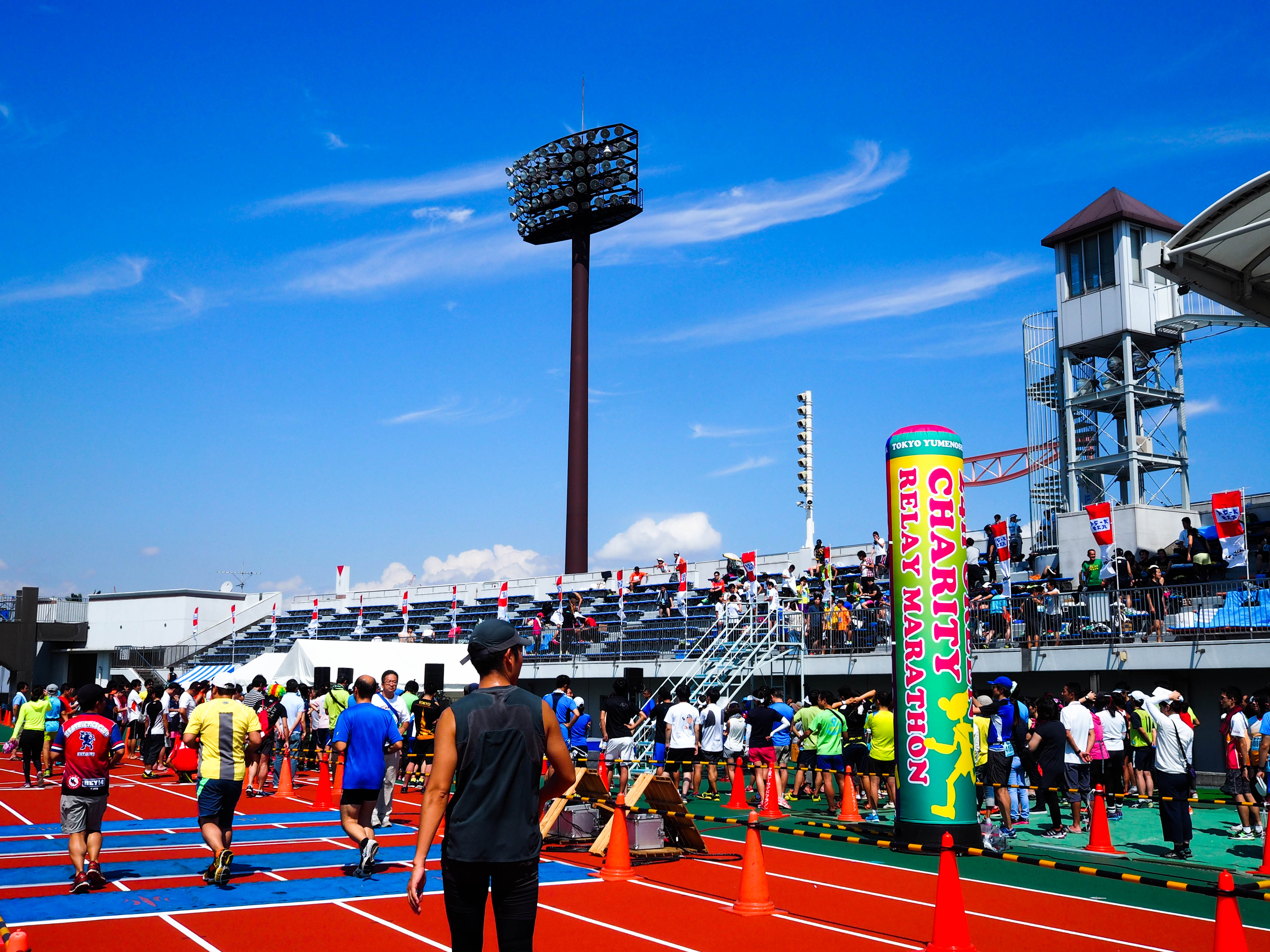 日本一早い大会レポート「第14回24時間グリーンチャリティリレーマラソンin東京ゆめのしま2015」