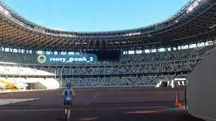 舞台は東京2020パラリンピックマラソンコース「TOKYO VR Racing 2021」