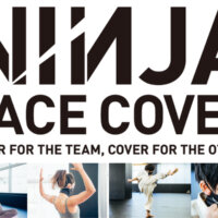 汗を気にせず追い込める！スポーツ用フェイスカバー「NINJA FACE COVER」