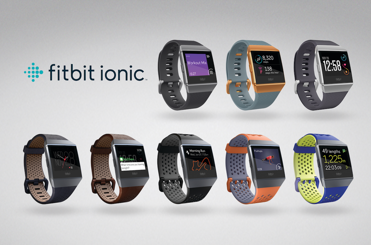 モチベーションを高めるスマートウォッチ「Fitbit Ionic」