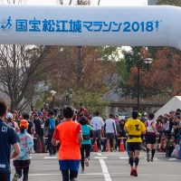 日本一早いマラソンマラソンレポート「国宝松江城マラソン2018」