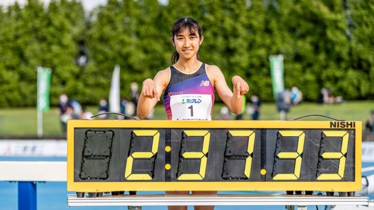 田中希実選手が女子1000m日本新記録を更新【2分37秒33】！